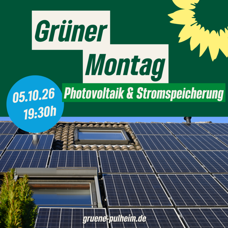 Grüner Montag am 05.10.2026 19:30